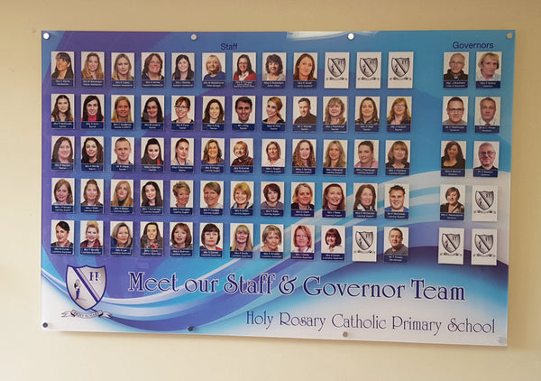 Staff Display Meet The Staff Photo Board – The Photo Board Company